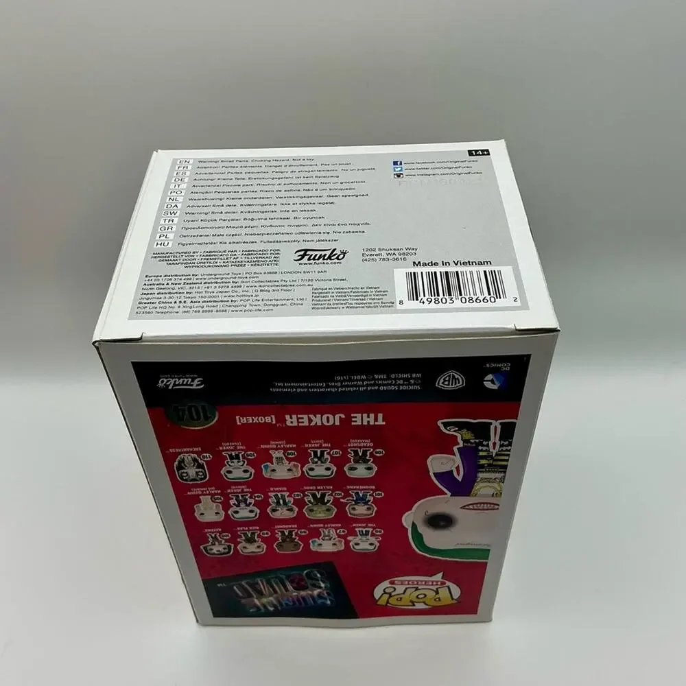The Joker Boxer #104 Funko Pop Movies – Suicide Squad – Target Exclusive - Picture 6 of 6